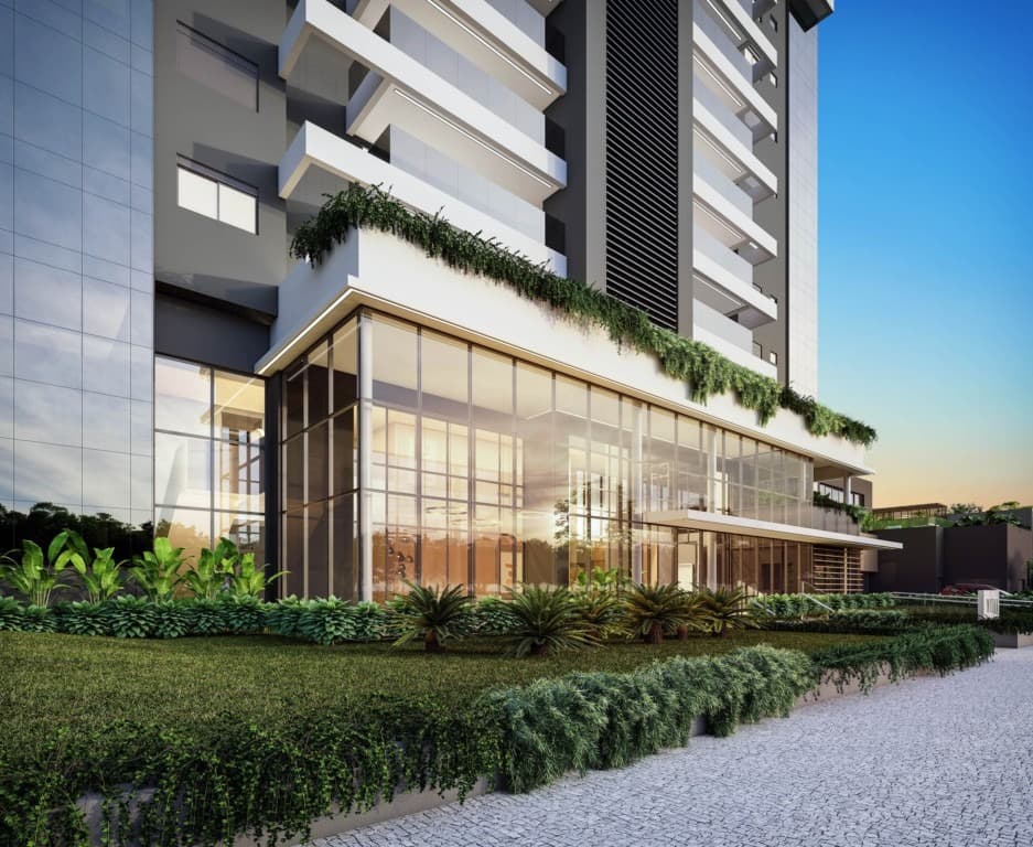 Apartamento de Luxo à Venda em Curitiba-PR, Bairro Água Verde: 3 Quartos, 3 Suítes, 1 Sala, 4 Banheiros, 2 Vagas, 138,62m²